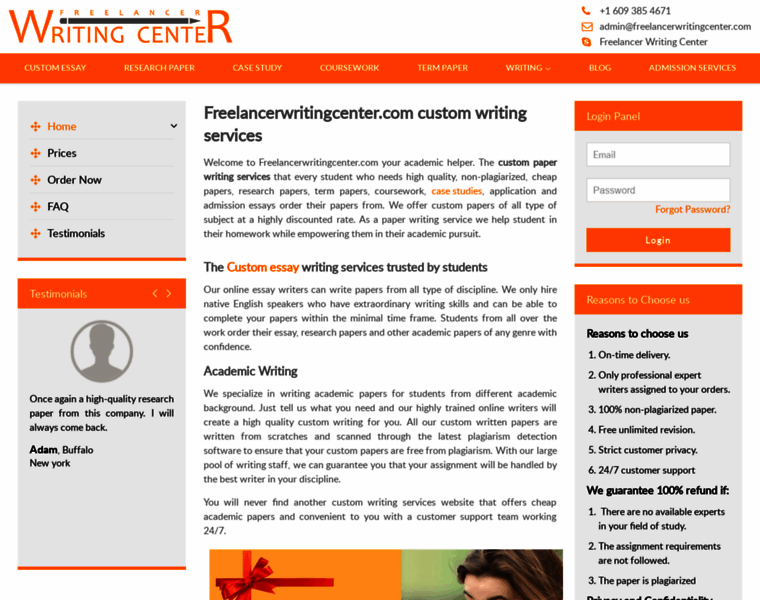 Freelancerwritingcenter.com thumbnail