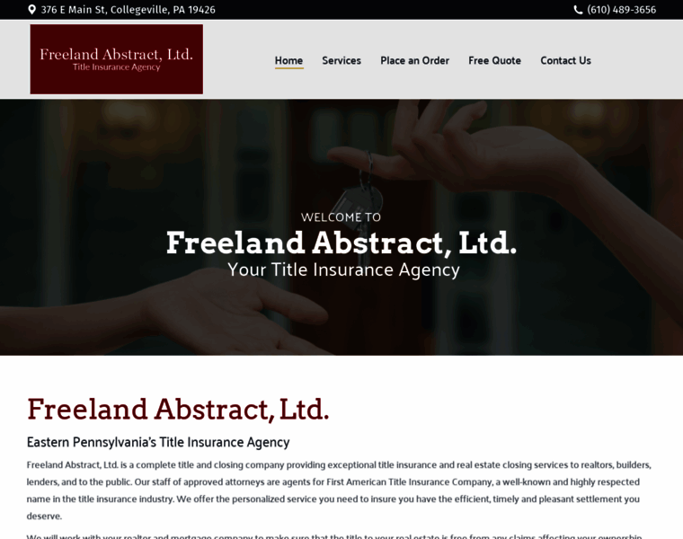 Freeland-abstract.com thumbnail