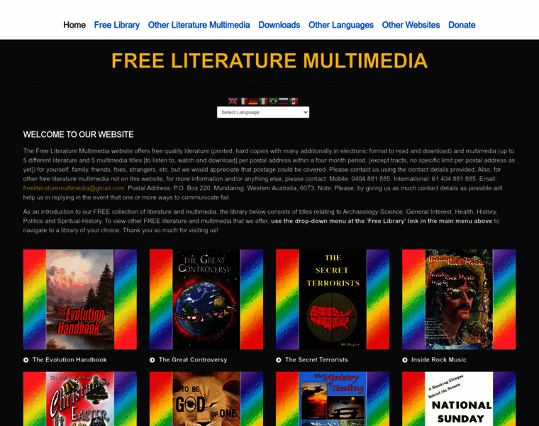 Freeliteraturemultimedia.org thumbnail