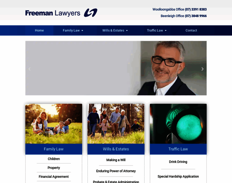Freemanlawyers.com.au thumbnail