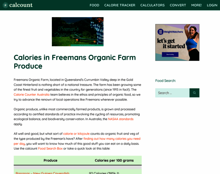 Freemansorganicfarm.com.au thumbnail