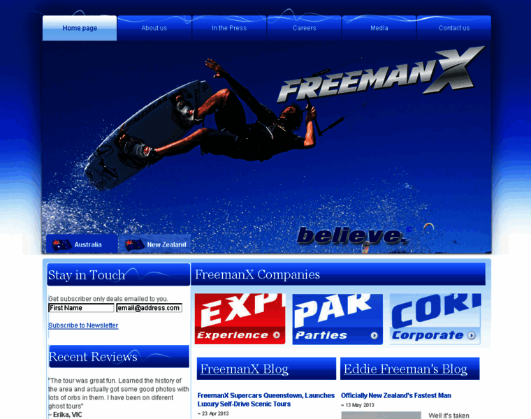 Freemanx.com.au thumbnail