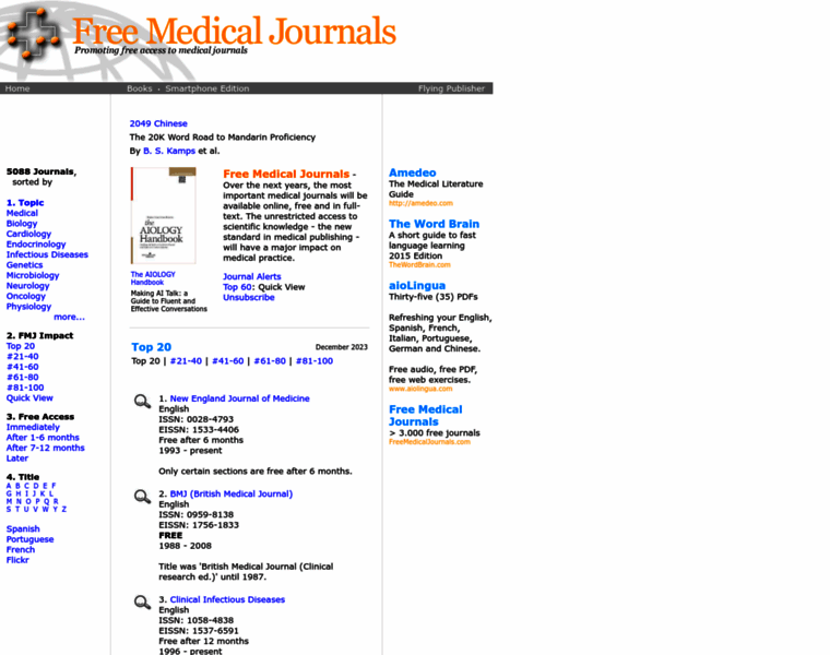 Freemedicaljournals.com thumbnail