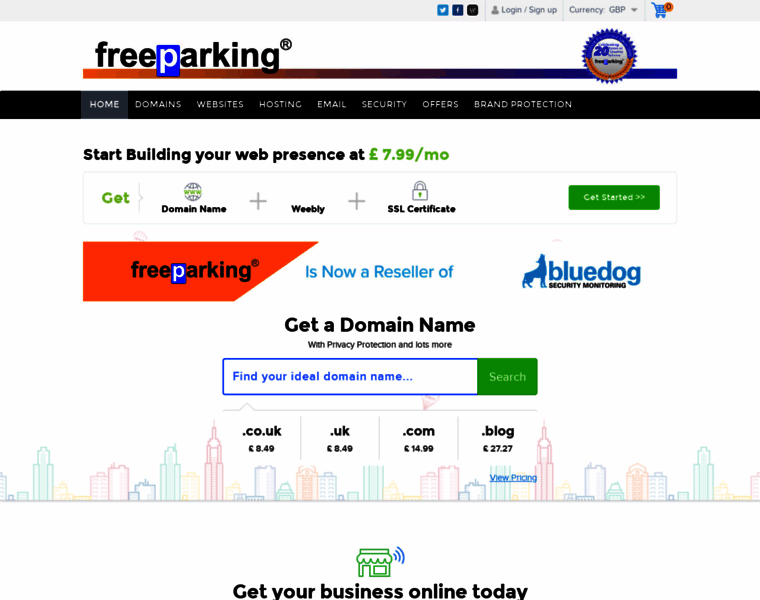 Freeparking.co.uk thumbnail