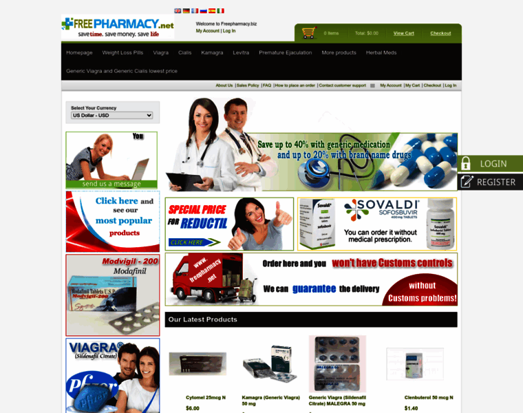 Freepharmacy.net thumbnail