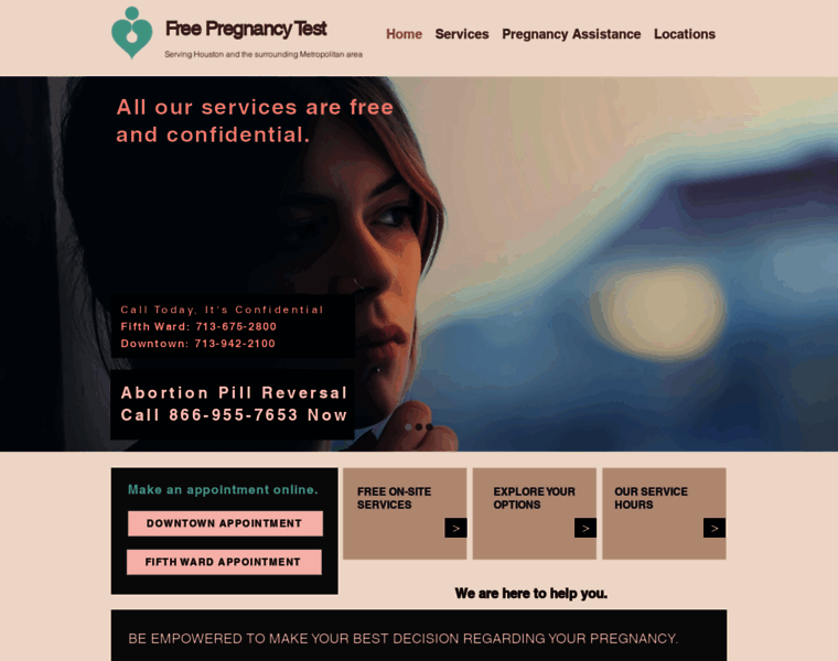 Freepregnancytest.com thumbnail