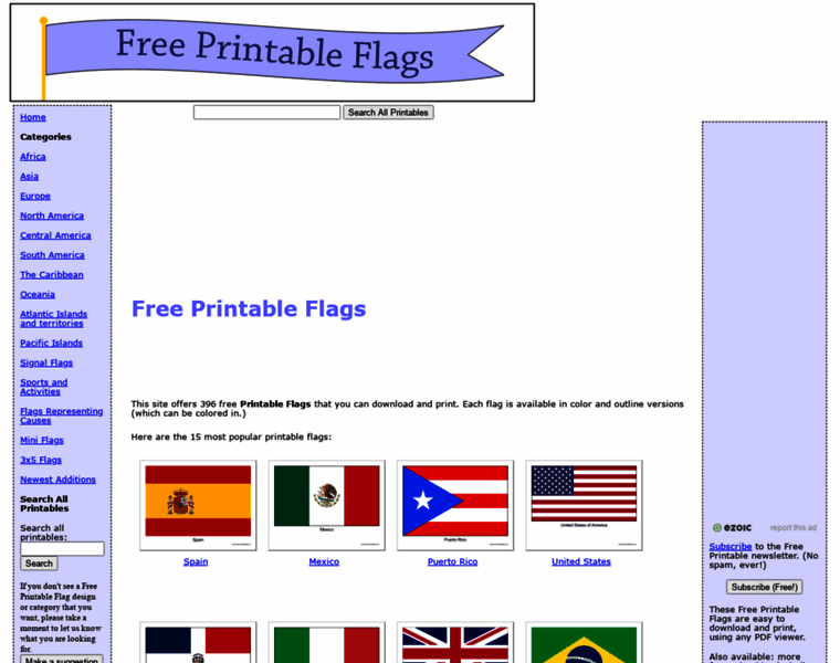 Freeprintableflags.com thumbnail