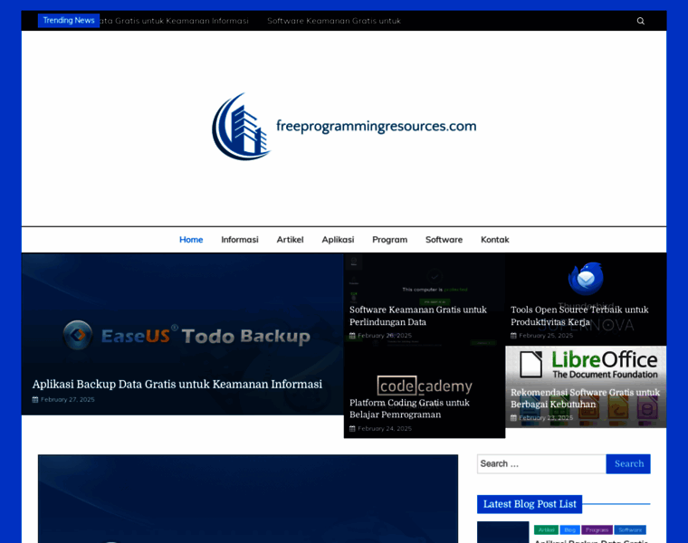 Freeprogrammingresources.com thumbnail