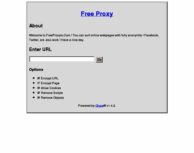 Freeproxyis.com thumbnail