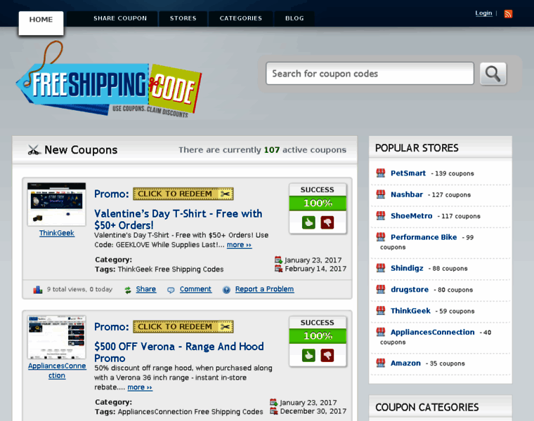 Freeshipping-code.com thumbnail