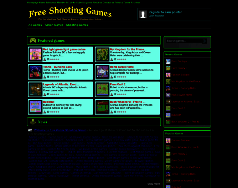 Freeshootinggames.net thumbnail