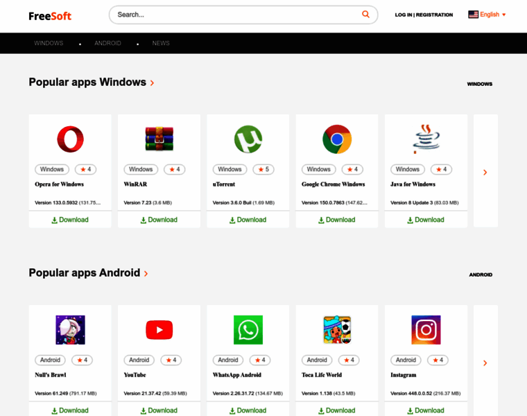 freesoft.net at WI. Free programs on FreeSoft, download software