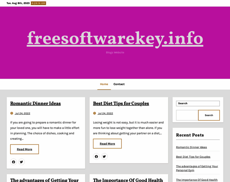 Freesoftwarekey.info thumbnail