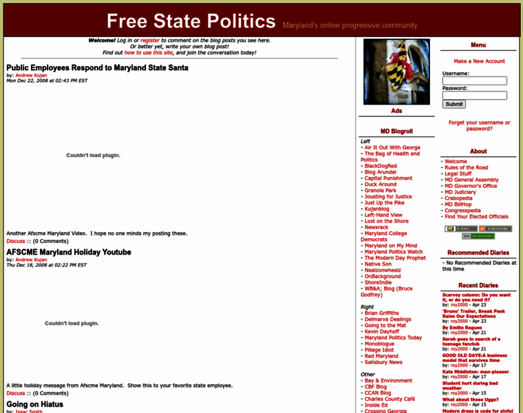 Freestatepolitics.us thumbnail