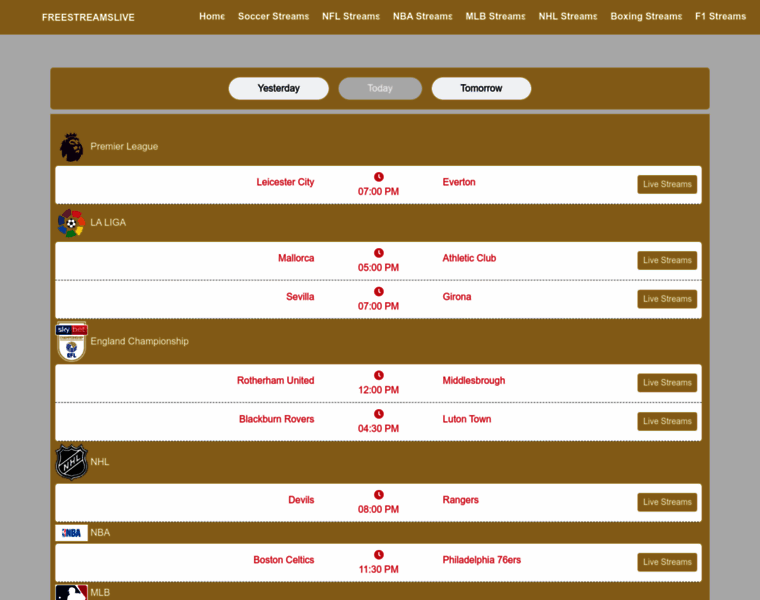 freestreams-live.top at Website Informer. Visit Freestreams Live.