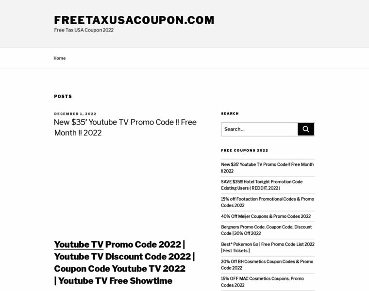 Freetaxusacoupon.com thumbnail