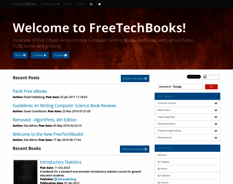 Freetechbooks.com thumbnail