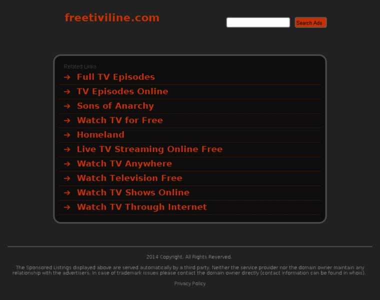 Freetiviline.com thumbnail