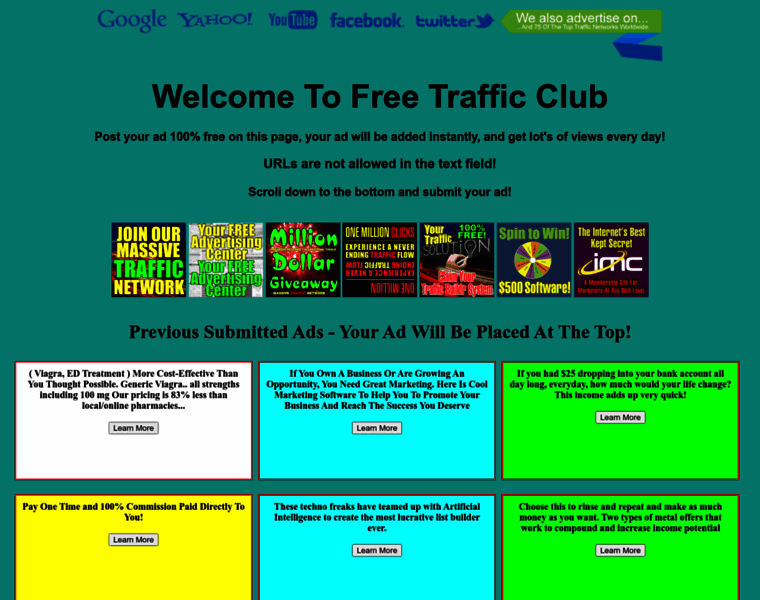 Freetraffic.club thumbnail