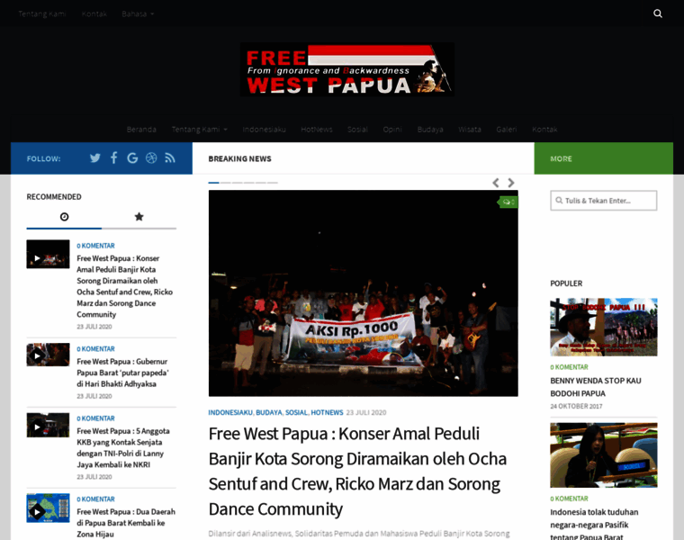 Freewestpapua-indonesia.com thumbnail