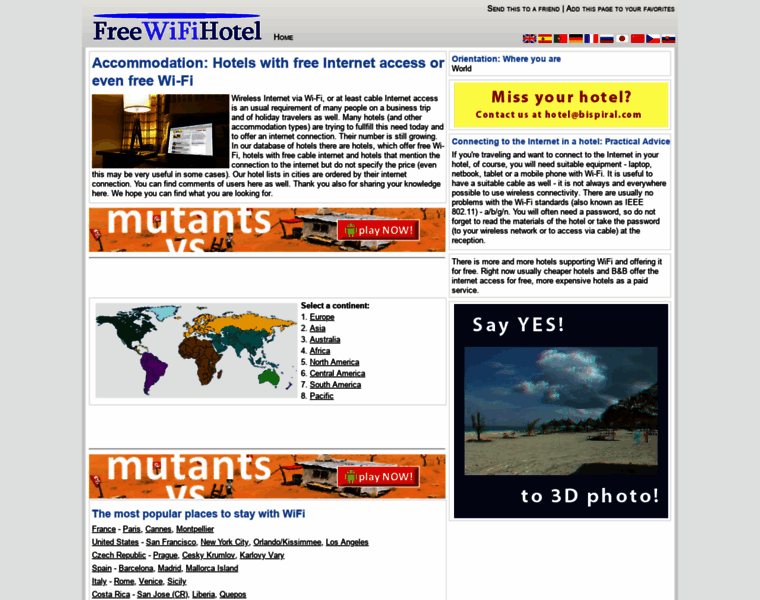 Freewifihotel.com thumbnail