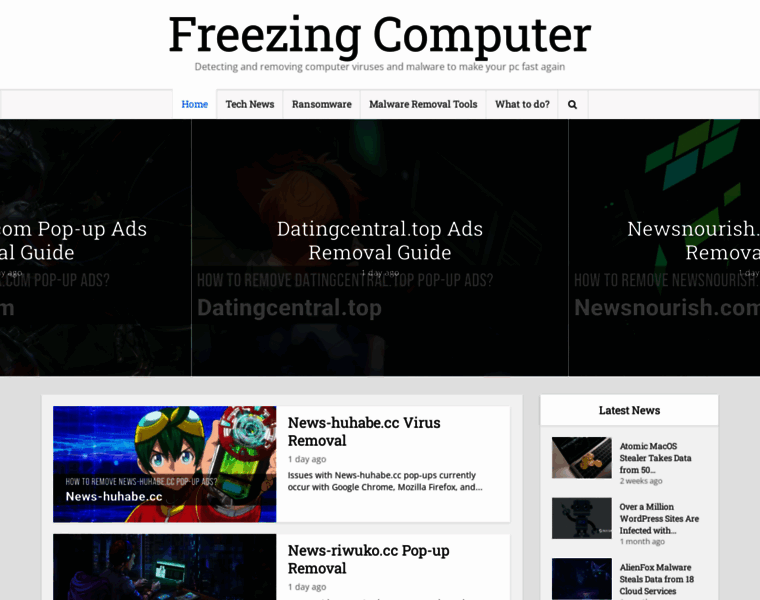 Freezingcomputer.com thumbnail
