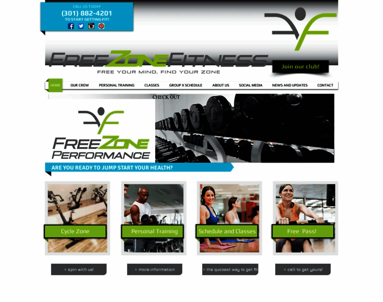 Freezonefitness.com thumbnail