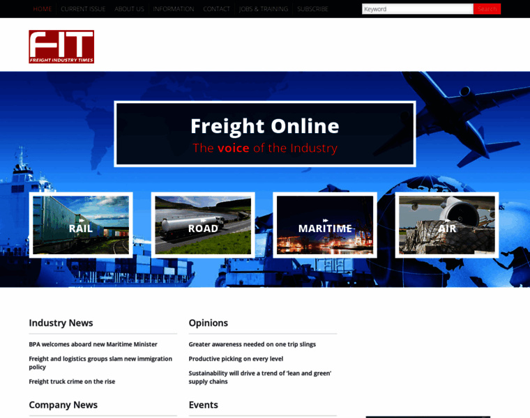 Freight-online.co.uk thumbnail