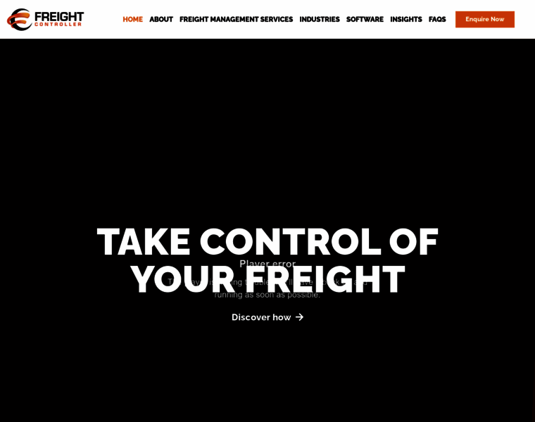 Freightcontroller.com.au thumbnail
