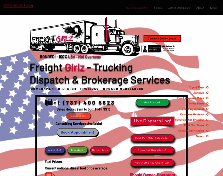 Freightgirlz.com thumbnail