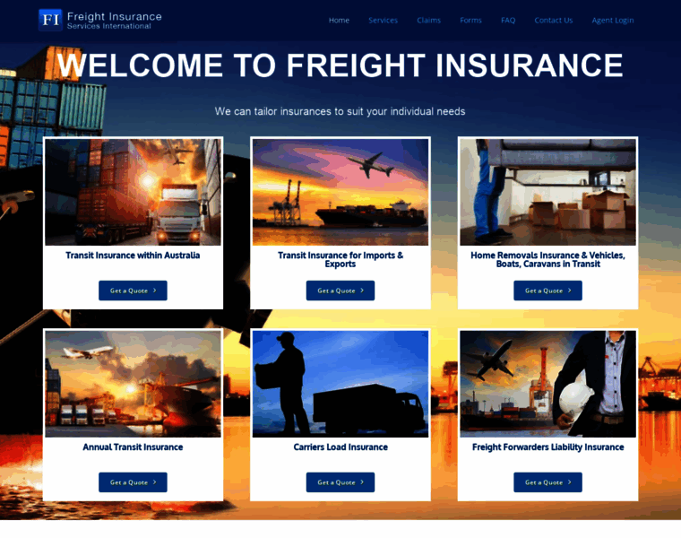 Freightinsurance.com.au thumbnail