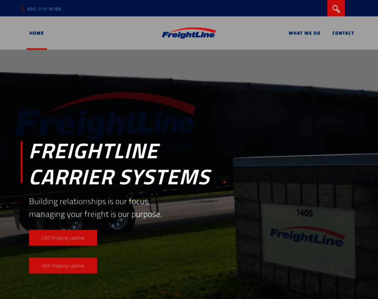 Freightlinecarriers.com thumbnail