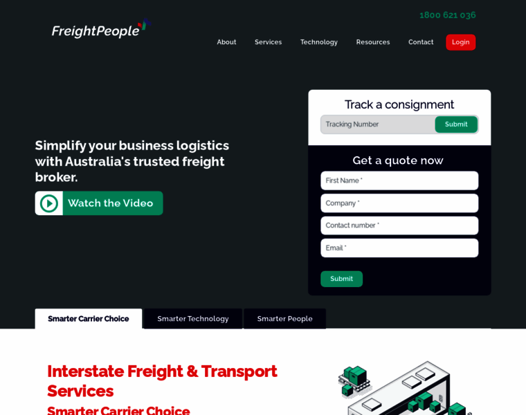 Freightpeople.com.au thumbnail