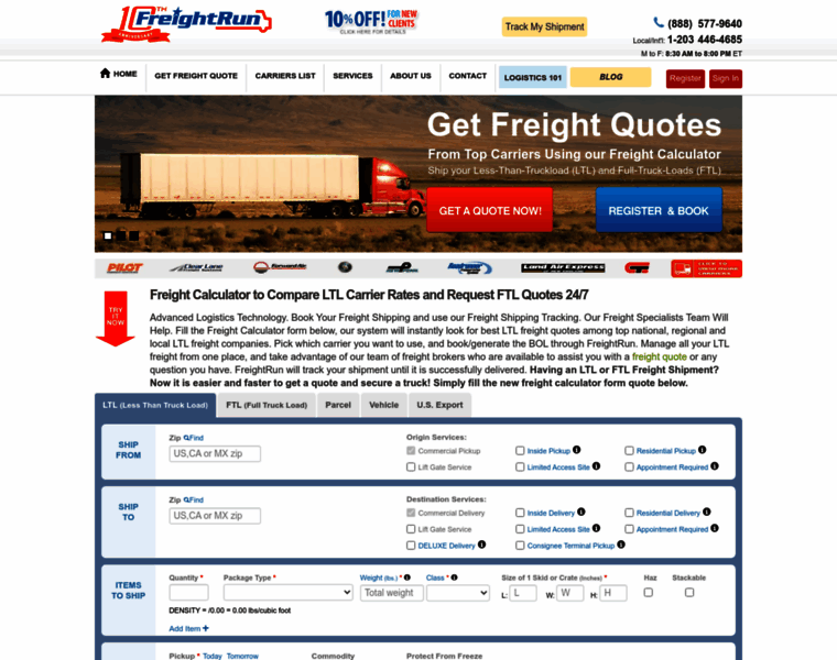 Freightrun.com thumbnail Freightrun.com thumbnail