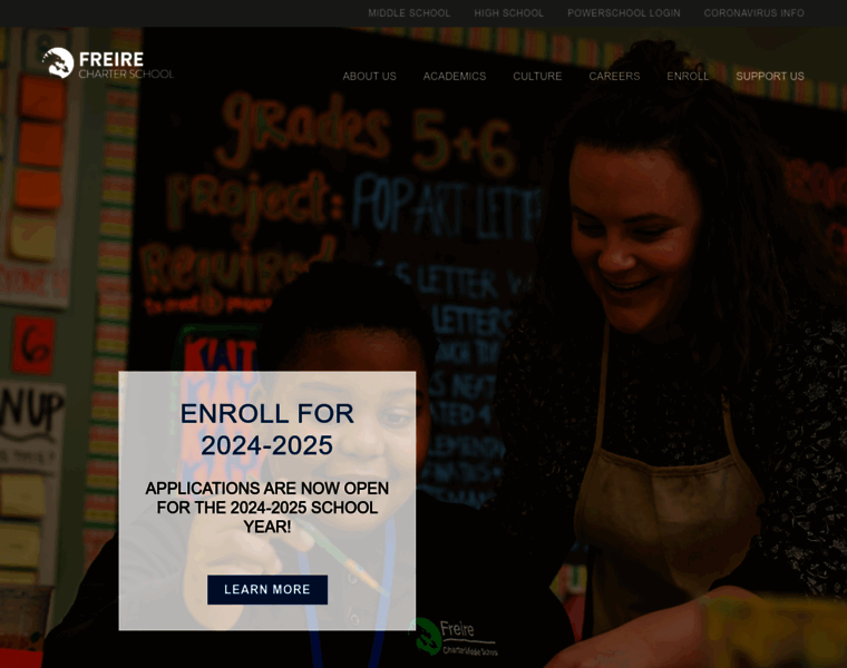 Freirecharterschool.org thumbnail