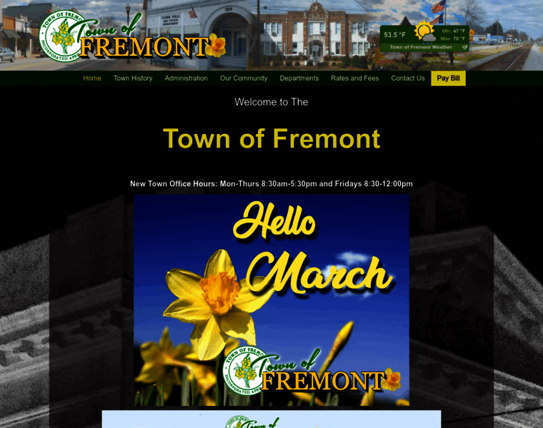 Fremontnc.gov thumbnail