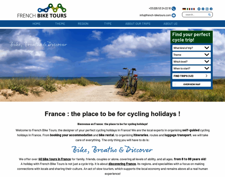 French-biketours.com thumbnail