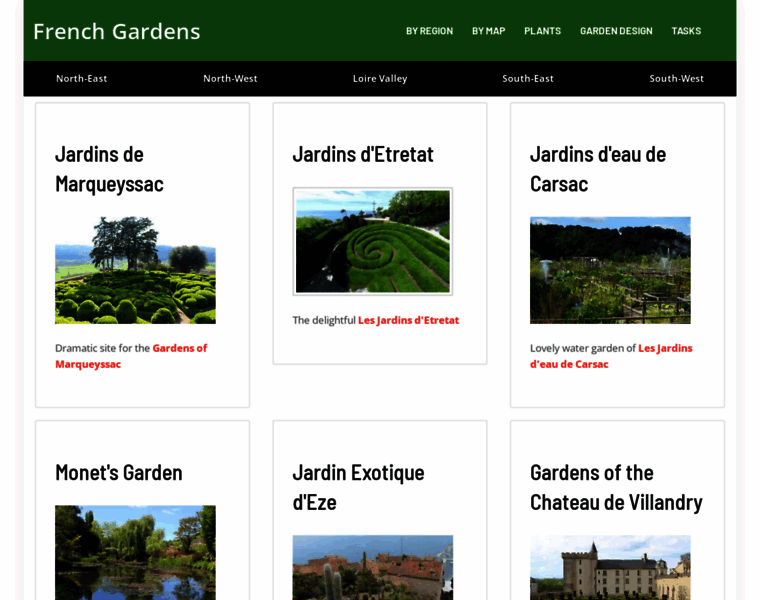 French-gardens.com thumbnail