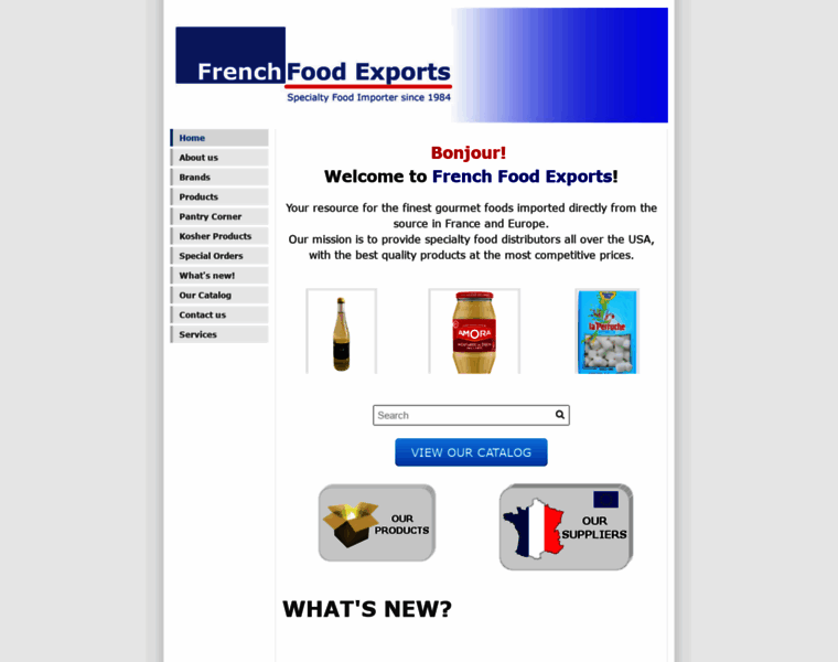 Frenchfoodexports.com thumbnail