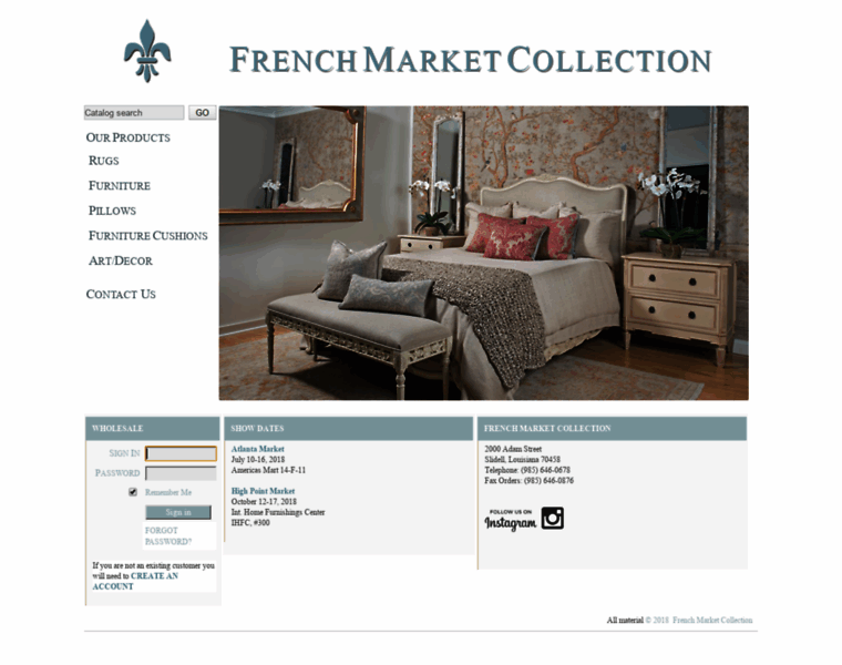 Frenchmarketcollection.com thumbnail