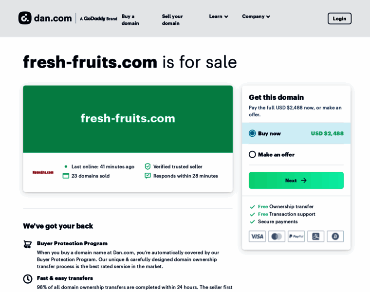 Fresh-fruits.com thumbnail