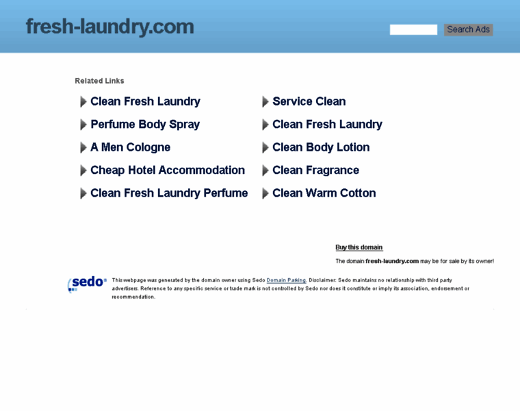 Fresh-laundry.com thumbnail