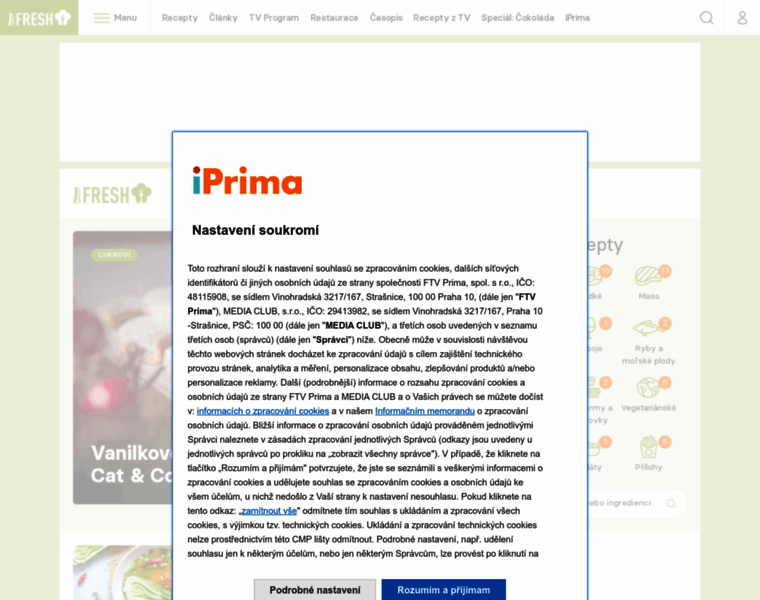 Fresh.iprima.cz thumbnail