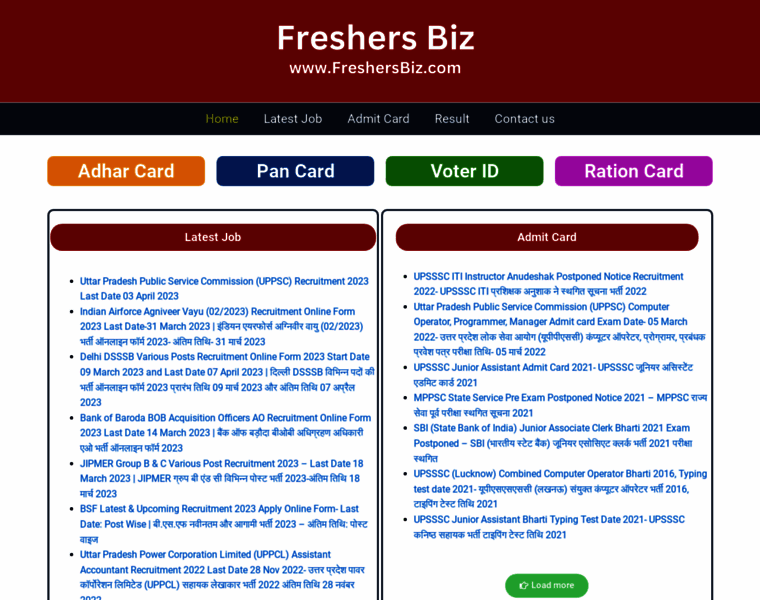 Freshersbiz.com thumbnail