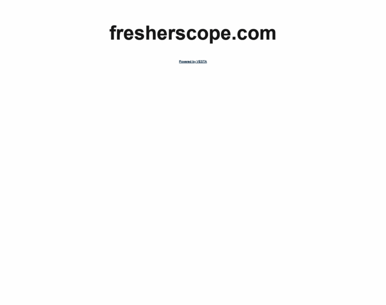 Fresherscope.com thumbnail