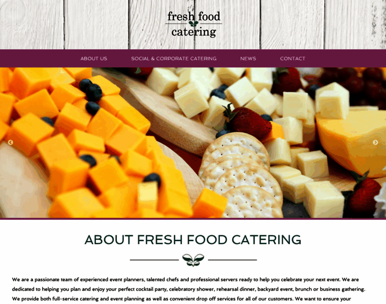 Freshfoodcaters.com thumbnail