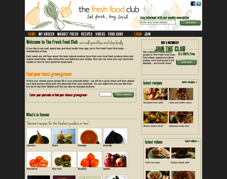Freshfoodclub.com.au thumbnail