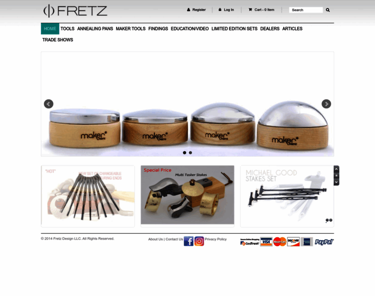Fretzdesign.com thumbnail