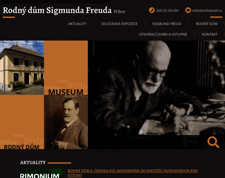 Freudmuseum.cz thumbnail