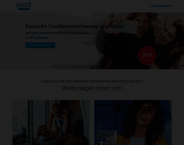 Freunde-werben.deutsche-familienversicherung.de thumbnail